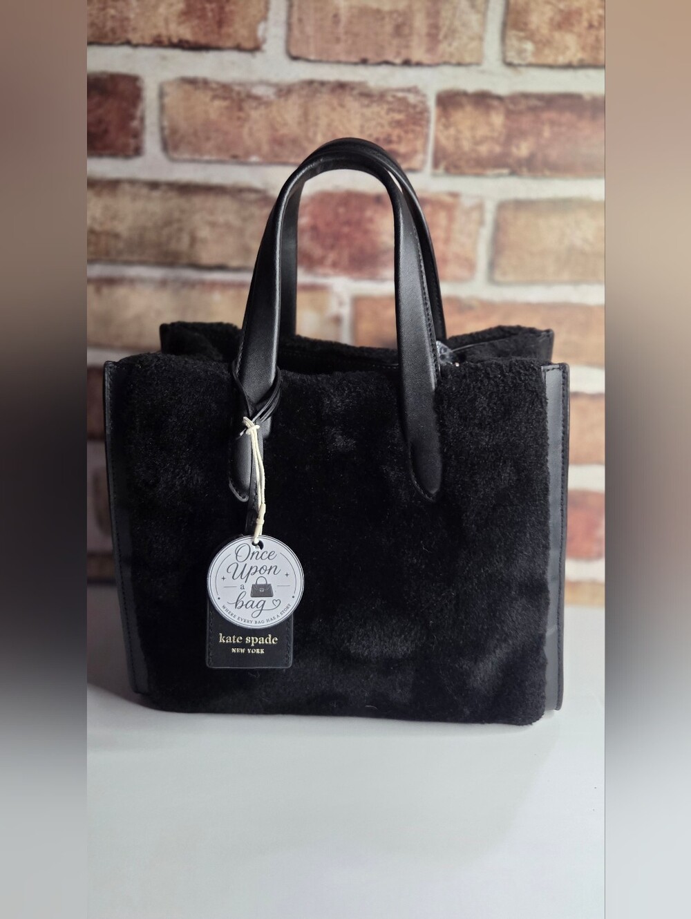 Kate Spade Manhattan Faux-Fur Crossbody K5501 New - Picture 2 of 8